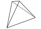 Disegno da colorare figura geometrica - tetradecagono