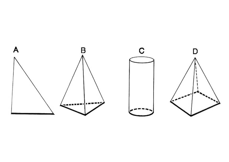 Disegno da colorare figure geometriche - base