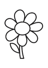 disegno-da-colorare fiore