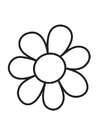 disegno-da-colorare fiore