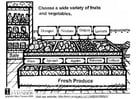 Disegni da colorare frutta e verdura fresche