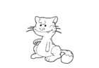 disegno-da-colorare gatto