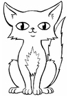 disegno-da-colorare gatto