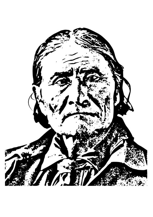 Disegno da colorare Geronimo