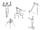 disegno-da-colorare ginnastica