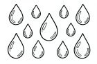 gocce d'acqua