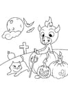 Disegni da colorare Halloween