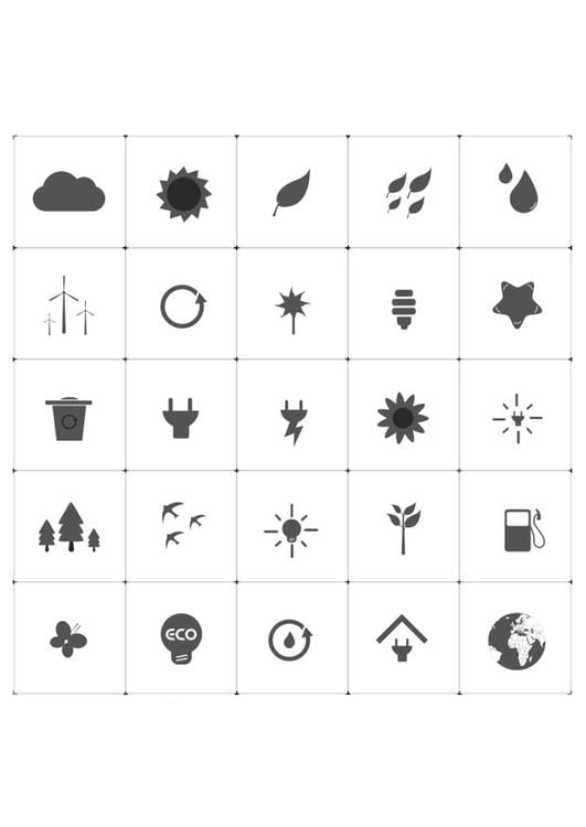 icone ecologiche