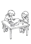 disegno-da-colorare il percorso delle lettere 1
