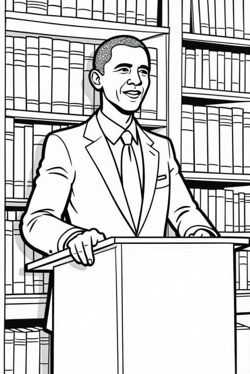 Il presidente Obama tiene una conferenza