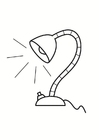 disegno-da-colorare lampada