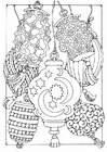 Disegno da colorare lanterne