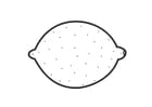 Disegni da colorare limone