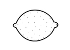 Disegni da colorare limone
