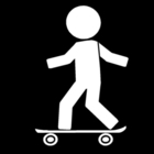 Disegni da colorare lo skateboard