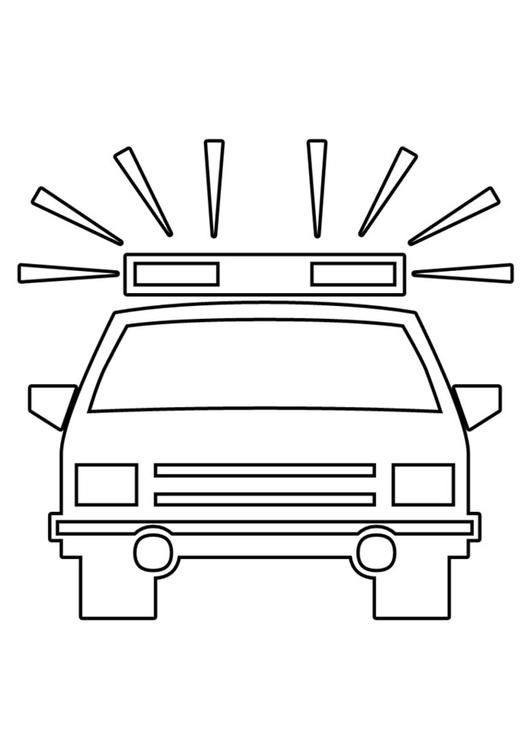 maccina della polizia