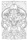disegno-da-colorare mago