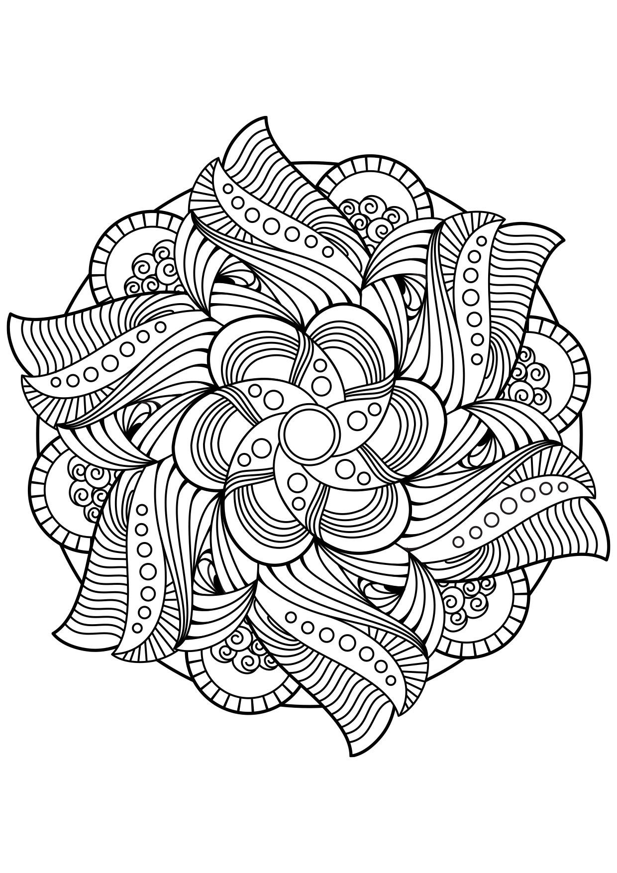 Disegno Da Colorare Mandala Disegni Da Colorare E Stampare Gratis Imm 301