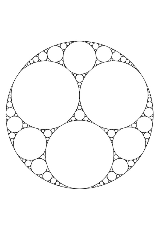 Disegno da colorare mandala