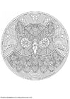 mandala gufo