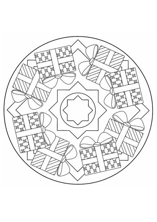 mandala natalizia