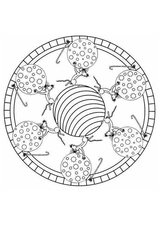 mandala natalizia