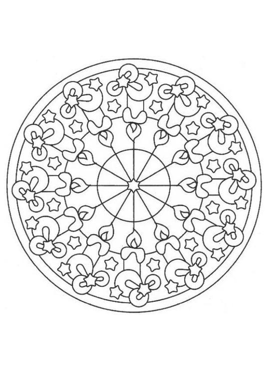 mandala natalizia