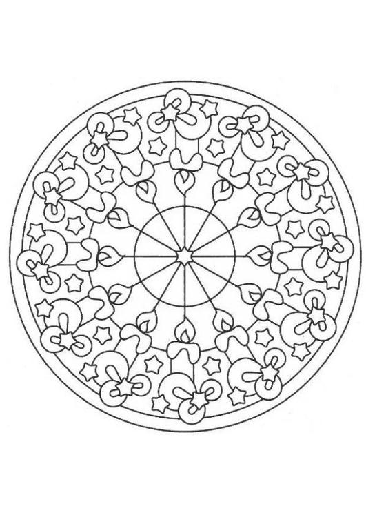 mandala natalizia