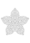 Disegno da colorare mandala