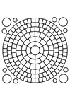 Disegno da colorare mandala2