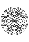Disegni da colorare mandala21