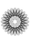 Disegno da colorare mandala28
