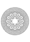 Disegno da colorare mandala30