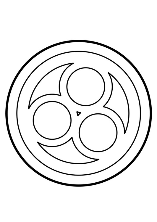 Disegno da colorare mandala32