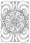 Disegno da colorare mandala4a