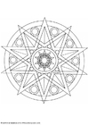 disegno-da-colorare mandala - 1502a