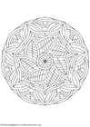 Disegni da colorare mandalaS7