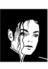 Disegno da colorare Michael Jackson