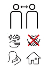 disegno-da-colorare misure preventive covid-19 coronavirus
