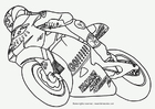 Disegni da colorare Moto GP