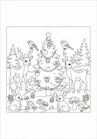 Natale nella foresta