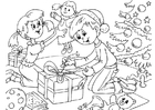 Disegno da colorare Natale