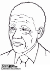 Disegni da colorare Nelson Mandela