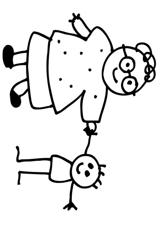 nonna e nipote