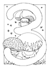 disegno-da-colorare numero - 3