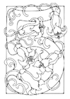 disegno-da-colorare numero - 5