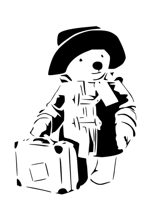 Disegno da colorare Paddington