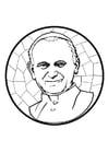 Disegni da colorare papa Giovanni Paolo II