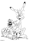 Disegno da colorare Pasqua