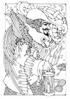 disegno-da-colorare pirata